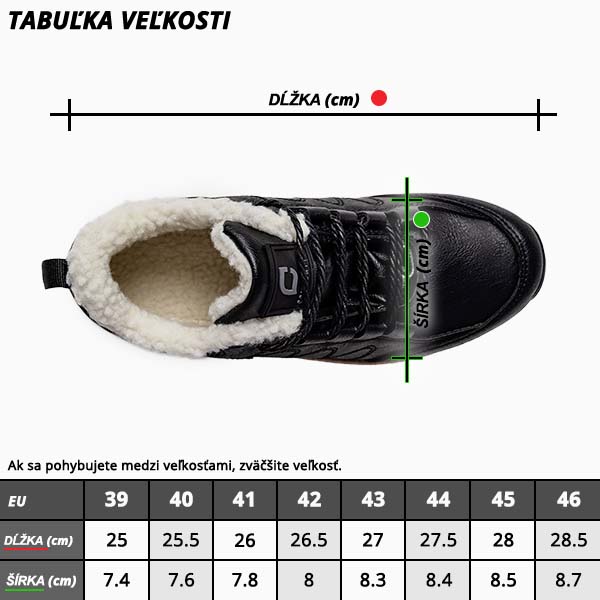 HANDSOMEWALK® - PÁNSKE ZIMNÉ TOPÁNKY